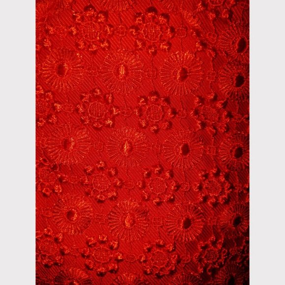 Embroidered Lace Strapless Bustier Dress XS - Picture 4 of 10